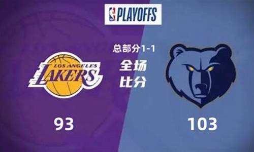 nba湖人vs灰熊_nba湖人vs灰熊全场回放