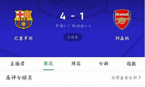 巴萨4-1阿森纳_巴萨4-1阿森纳梅西